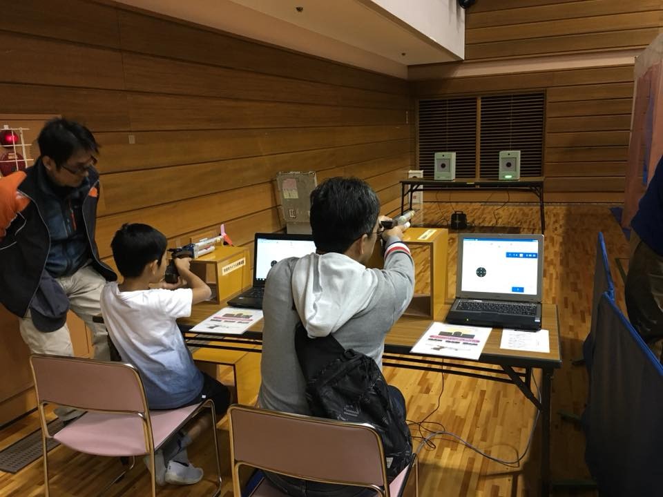 デジタルピストル体験会