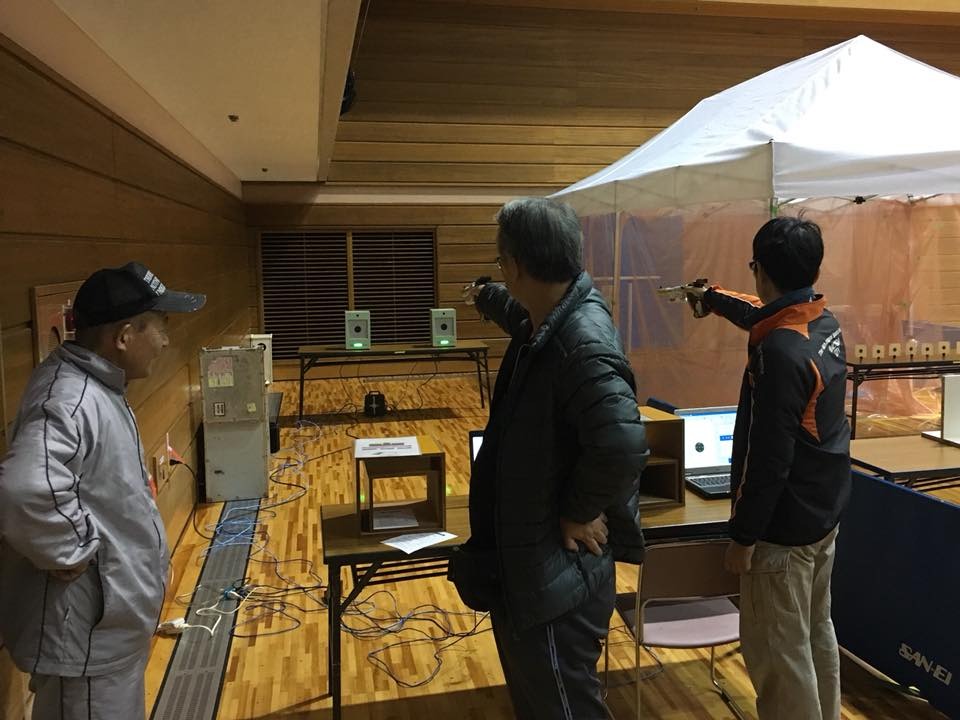 デジタルピストル体験会